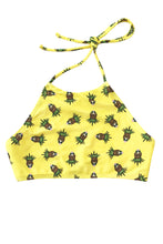 Load image into Gallery viewer, Piña Polka Halter Top