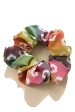 Load image into Gallery viewer, Rainbow Blossom Scrunchie