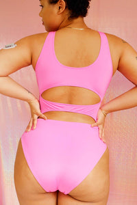 Hot Pink One Piece